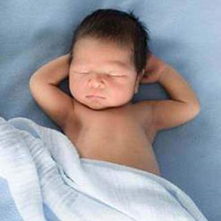 Baby resting