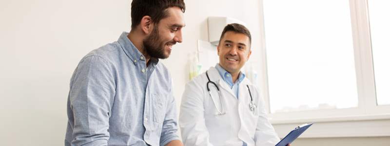 How a male fertility test is done