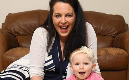 CREATE Fertility mother with baby