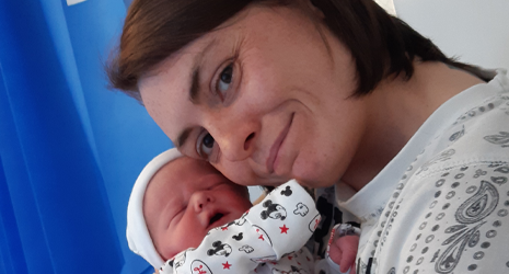 Lizz and baby
